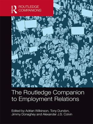 cover image of The Routledge Companion to Employment Relations